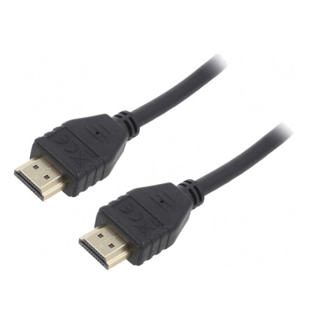 Cablu HDMI 2.1 HDCP 2.2 Negru | Electronic-mag.ro | Componente Electronice