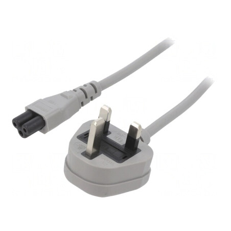 Cablu de alimentare alb 1,5m IEC C19 la NEMA 5-15 3x14AWG | Electronic-mag.ro | Componente Electronice