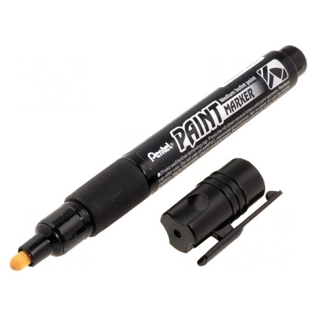 Marker Vopsea Neagră 3mm PAINT MARKER | Electronic-mag.ro | Componente Electronice