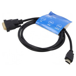 Cablu HDMI 1.4 la DVI-D Negru | Electronic-mag.ro | Componente Electronice