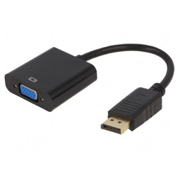 Adaptor DisplayPort 1.1a 0,15m Negru | Electronic-mag.ro | Componente Electronice