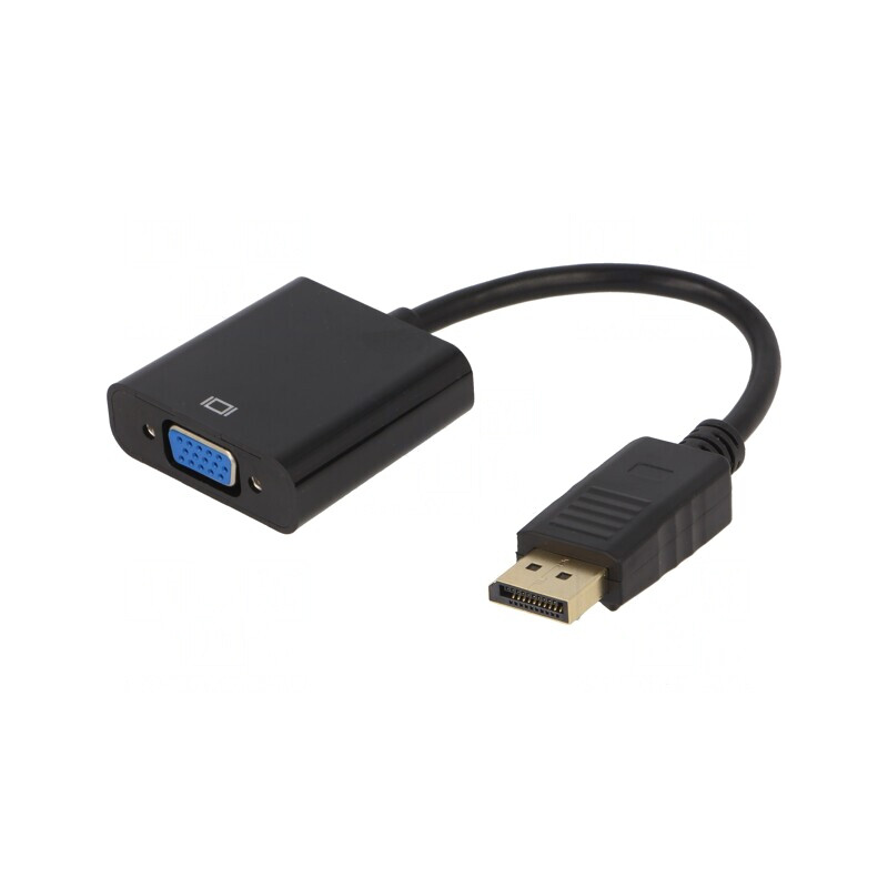 Adaptor DisplayPort 1.1a 0,15m Negru | Electronic-mag.ro | Componente Electronice Adaptor DisplayPort 1.1a 0,15m Negru | Electronic-mag.ro | Componente Electronice
