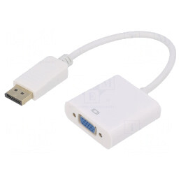 Convertor DisplayPort 1.1a 0.15m Alb | Electronic-mag.ro | Componente Electronice