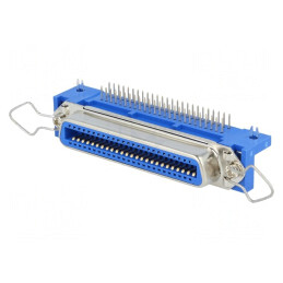 Conector Centronics 50 PIN THT 90° 75mm | Electronic-mag.ro | Componente Electronice