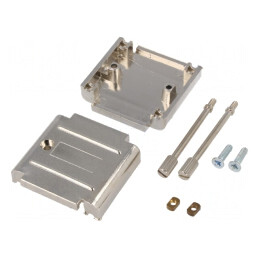 Carcasă Adaptor D-Sub 15 Pin Ecranat UNC 4-40 | Electronic-mag.ro | Componente Electronice
