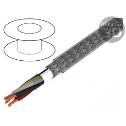 Cablu BiTservo 4G4mm² PVC Transparent 600V/1kV