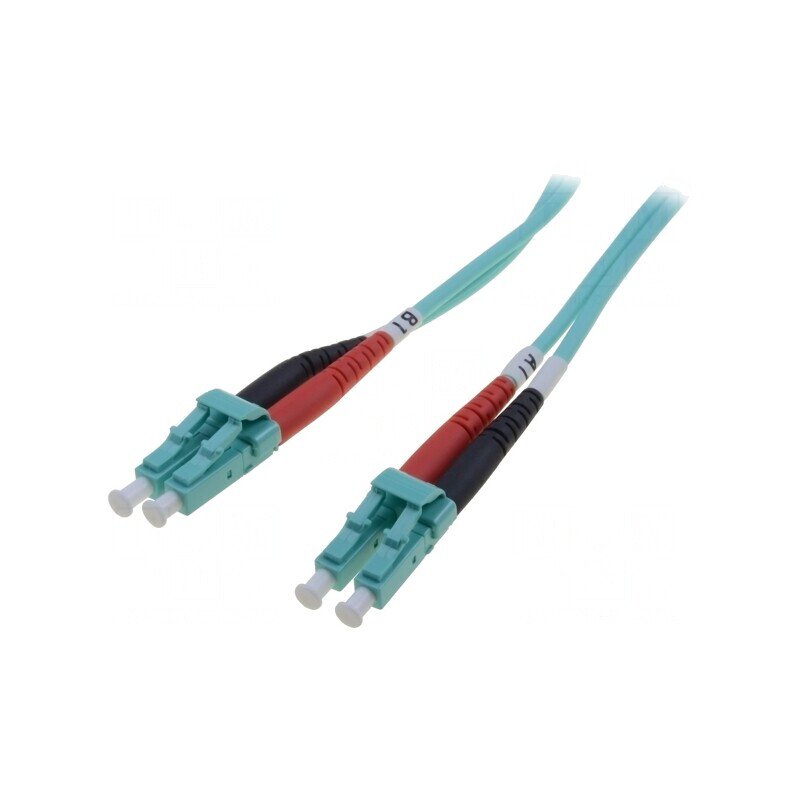 Patch cord fibră OM3 LC/UPC 3m LSZH | Electronic-mag.ro | Componente Electronice