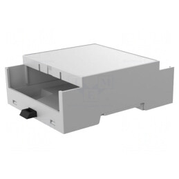 Carcasă pentru șină DIN, gri, 90x71,1x32mm, 4 module | Electronic-mag.ro | Componente Electronice