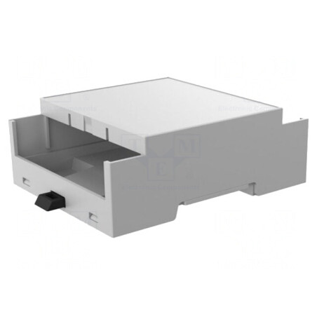 Carcasă pentru șină DIN, gri, 90x71,1x32mm, 4 module | Electronic-mag.ro | Componente Electronice