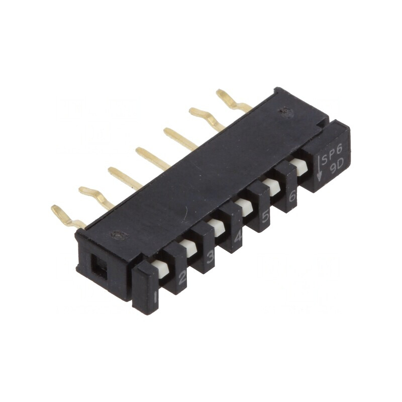 Comutator DIP-SWITCH 6 Secțiuni OFF-ON 5VDC THT | Electronic-mag.ro | Componente Electronice Comutator DIP-SWITCH 6 Secțiuni OFF-ON 5VDC THT | Electronic-mag.ro | Componente Electronice