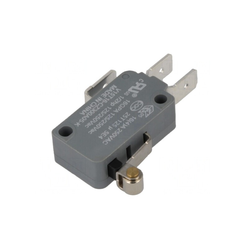 Microîntrerupător SNAP ACTION 16A 250VAC cu manetă și rolă | Electronic-mag.ro | Componente Electronice Microîntrerupător SNAP ACTION 16A 250VAC cu manetă și rolă | Electronic-mag.ro | Componente Electronice