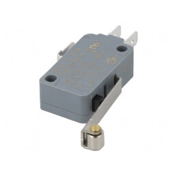 Microîntrerupător SNAP ACTION 16A 250VAC cu rolă SPDT | Electronic-mag.ro | Componente Electronice