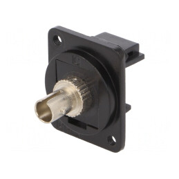 Cuplă Fibră Optică ST Metalică | Electronic-mag.ro | Componente Electronice