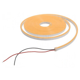 Bandă LED NEON Aurie 12V IP65 8W/m | Electronic-mag.ro | Componente Electronice