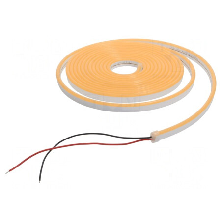 Bandă LED NEON Aurie 12V IP65 8W/m | Electronic-mag.ro | Componente Electronice