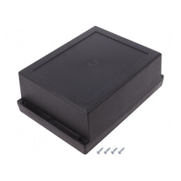 Carcasă Universală cu Lame de Fixare 144x198x73 mm | Electronic-mag.ro | Componente Electronice