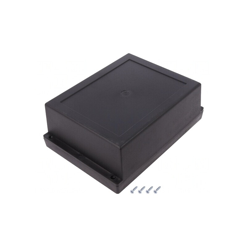 Carcasă Universală cu Lame de Fixare 144x198x73 mm | Electronic-mag.ro | Componente Electronice
