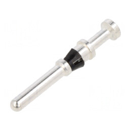 Pin tată aliaj cupru argintat 10A crimpat 0,75-1mm² | Electronic-mag.ro | Componente Electronice