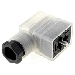 Conector Mamă 3 PIN 11mm cu Valvă 90°