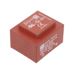 Transformator încapsulat 10VA 230V 18V PCB | Electronic-mag.ro | Componente Electronice
