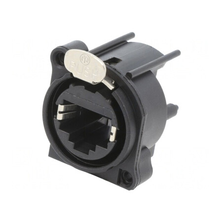 Conector Șasiu Ethercon H | Electronic-mag.ro | Componente Electronice