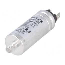 Condensator pentru Motoare 2,5uF 25x62mm | Electronic-mag.ro | Componente Electronice