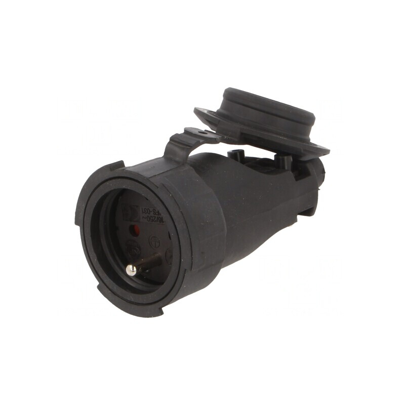 Conector Alimentare AC Mamă 250V 16A Negru | Electronic-mag.ro | Componente Electronice Conector Alimentare AC Mamă 250V 16A Negru | Electronic-mag.ro | Componente Electronice