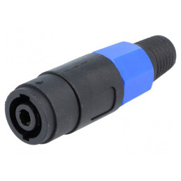 Mufă Difuzoare Tata 4PIN Cu Manson pe Cablu | Electronic-mag.ro | Componente Electronice