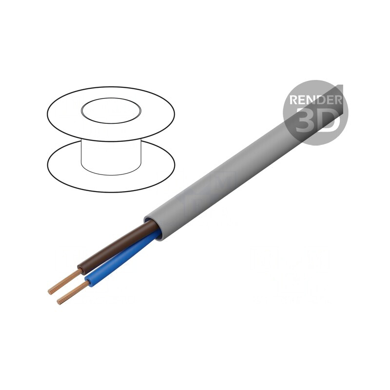 Cablu ÖLFLEX Classic 100 H 2x2.5mm2 450V 750V Cu | Electronic-mag.ro | Componente Electronice