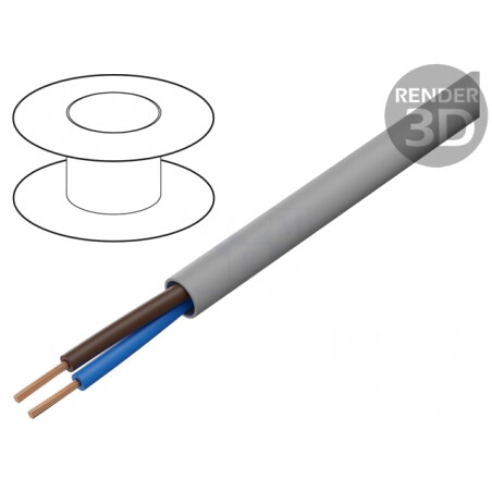Cablu ÖLFLEX Classic 100 H 2x2.5mm2 450V 750V Cu | Electronic-mag.ro | Componente Electronice