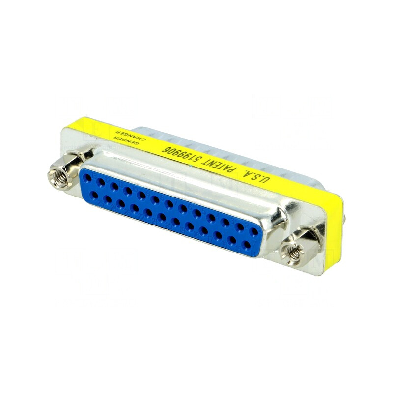 Adaptor D-Sub 25pin Tată-Mamă | Electronic-mag.ro | Componente Electronice