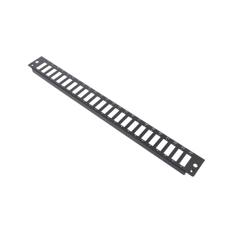 Patch Panel Fibră Optică Rack 19" Negru | Electronic-mag.ro | Componente Electronice