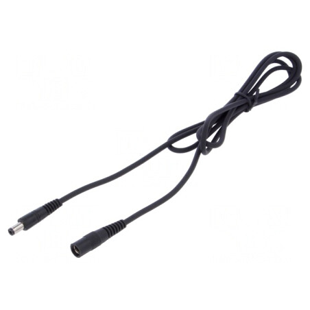 Cablu DC 5,5/2,1 și 5,5/2,5 Negru | Electronic-mag.ro | Componente Electronice
