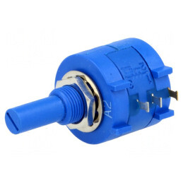 Potențiometru axial multitură 20kΩ 2W 6,35mm lineare | Electronic-mag.ro | Componente Electronice