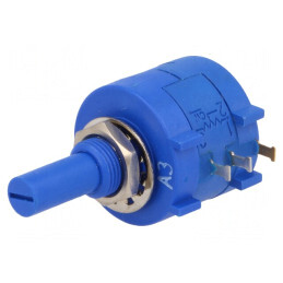 Potentiometru Axial Multitura 2kΩ 2W Linear 6.35mm | Electronic-mag.ro | Componente Electronice