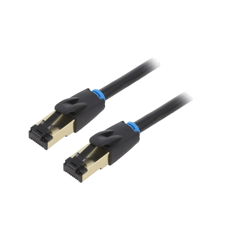 Cablu Patch S/FTP Cat 8 Negru 1.5m | Electronic-mag.ro | Componente Electronice Cablu Patch S/FTP Cat 8 Negru 1.5m | Electronic-mag.ro | Componente Electronice