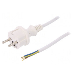 Cablu Electric SCHUKO 3x1mm2 3m | Electronic-mag.ro | Componente Electronice