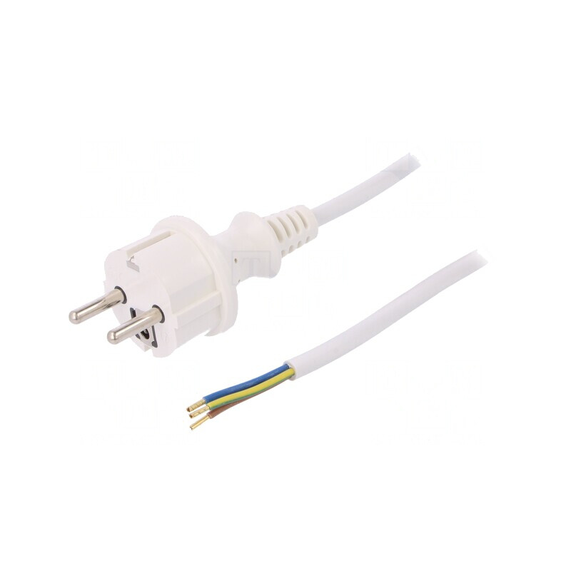 Cablu Electric SCHUKO 3x1mm2 3m | Electronic-mag.ro | Componente Electronice