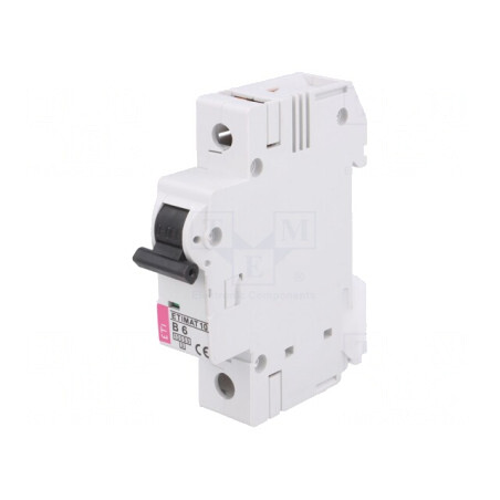 Întrerupător de Supracurent 6A 1P 10kA 230/400V | Electronic-mag.ro | Componente Electronice