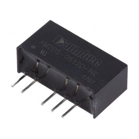 Convertor DC/DC 2W 5V la 12V și -12V | Electronic-mag.ro | Componente Electronice