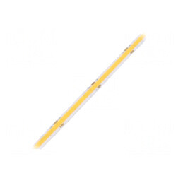 Bandă LED COB Alb Cald 24V 8mm IP20 8W/m CRI 90 | Electronic-mag.ro | Componente Electronice