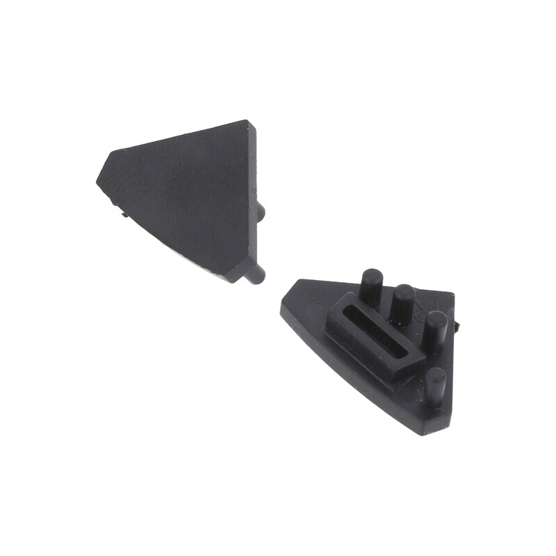 Obturator Negru pentru Profil LED - Set 10 Bucăți | Electronic-mag.ro | Componente Electronice Obturator Negru pentru Profil LED - Set 10 Bucăți | Electronic-mag.ro | Componente Electronice