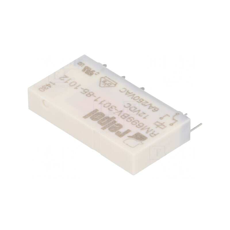 Releu electromagnetic SPDT 12VDC 6A 250VAC | Electronic-mag.ro | Componente Electronice