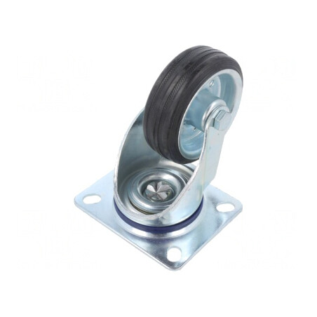 Roată de transport torsională 50kg 80mm | Electronic-mag.ro | Componente Electronice