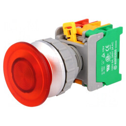 Comutator cu Apăsare 30mm 1 NC NO | Electronic-mag.ro | Componente Electronice