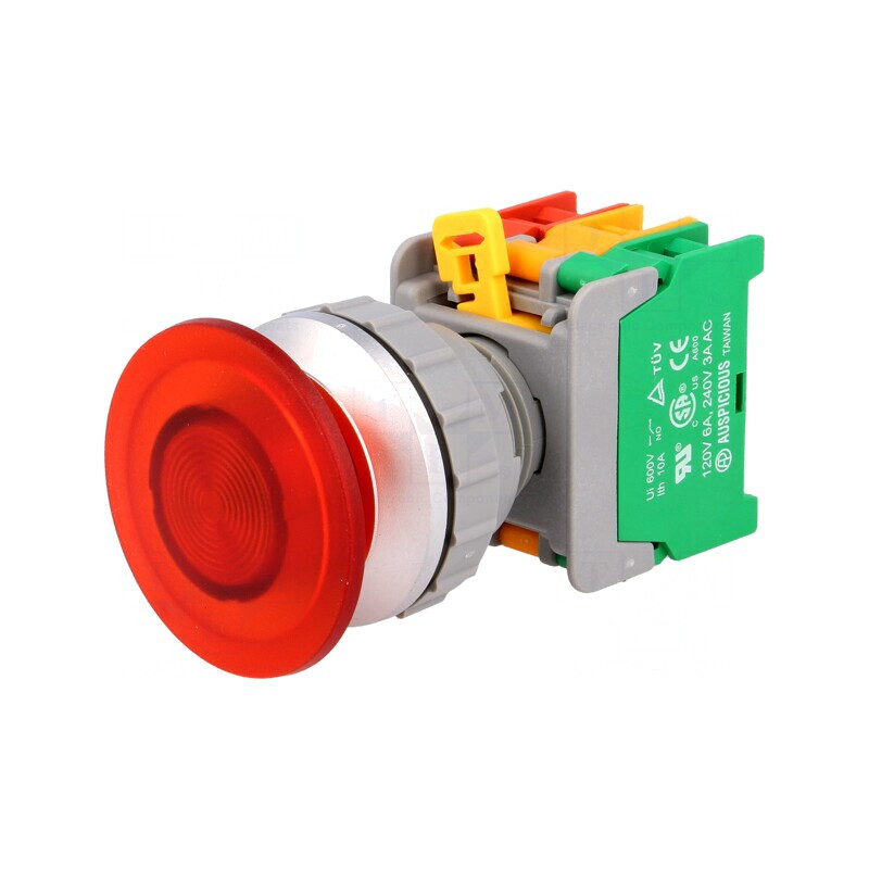 Comutator cu Apăsare 30mm 1 NC NO | Electronic-mag.ro | Componente Electronice Comutator cu Apăsare 30mm 1 NC NO | Electronic-mag.ro | Componente Electronice
