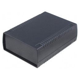 Carcasă ABS Neagră IP54 136x185x60mm | Electronic-mag.ro | Componente Electronice