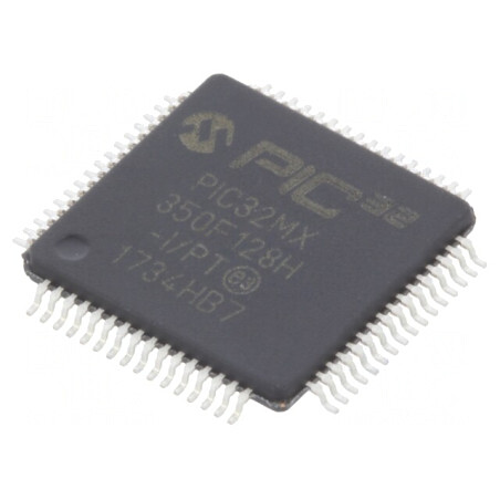 Microcontroler PIC32 128kB 8MHz SMD TQFP64 | Electronic-mag.ro | Componente Electronice