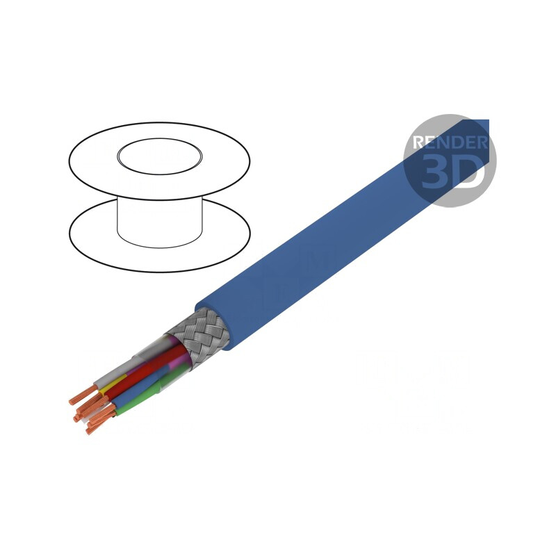 Cablu PVC Albastru Deschis 4x2x0,5mm2 1kV, 2kV | Electronic-mag.ro | Componente Electronice Cablu PVC Albastru Deschis 4x2x0,5mm2 1kV, 2kV | Electronic-mag.ro | Componente Electronice