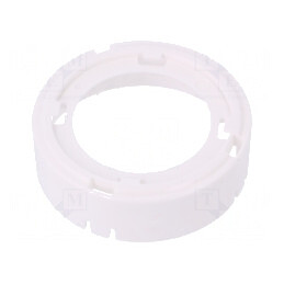 Lentilă LED Rotundă Plexiglass PMMA Transparent Albă | Electronic-mag.ro | Componente Electronice